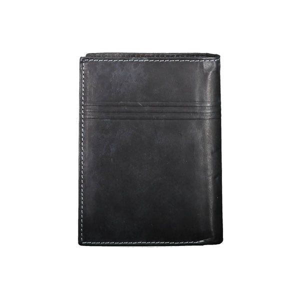 Lancetti Black Leather Wallet