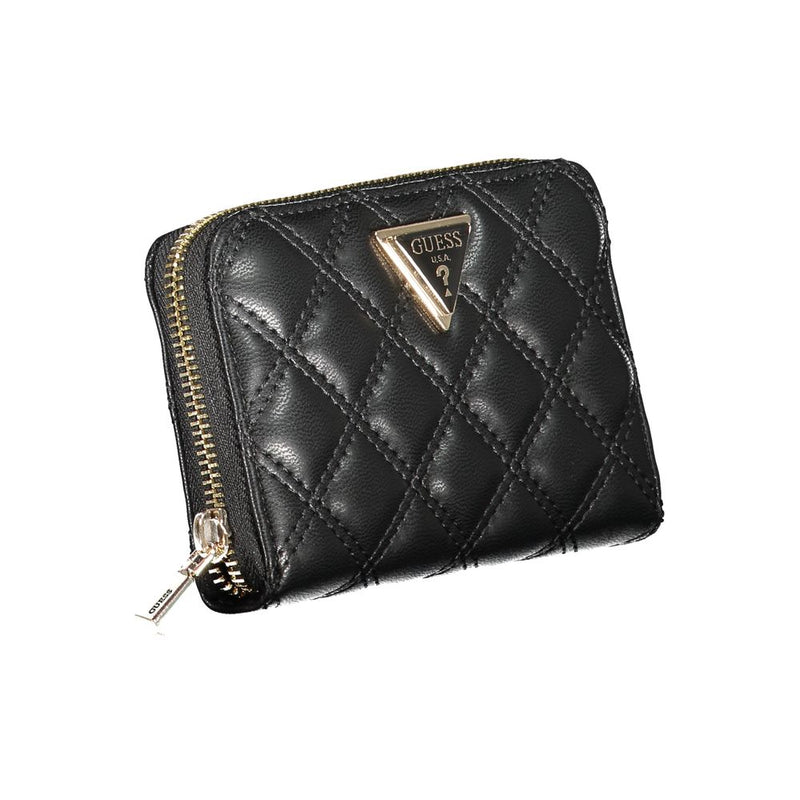 Guess Jeans Black Polyethylene Wallet