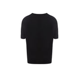 Dolce & Gabbana Elegant Black Cotton Top for Fashion-Forward Women