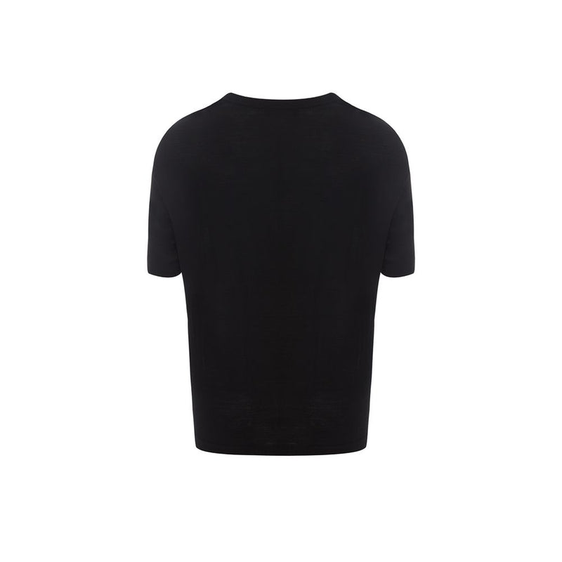 Dolce & Gabbana Elegant Black Cotton Top for Fashion-Forward Women