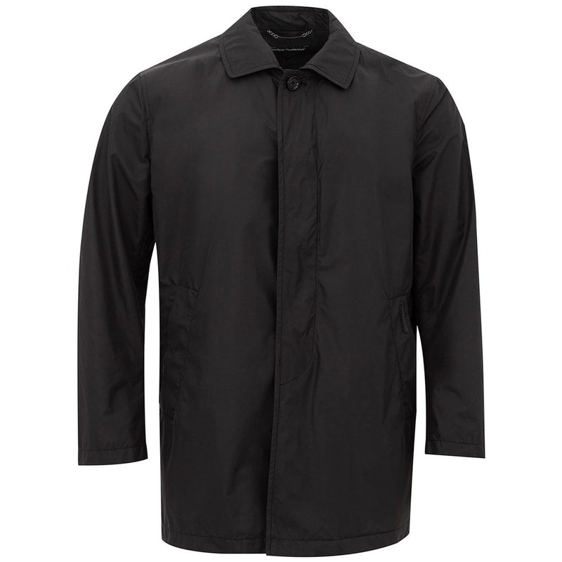 Dolce & Gabbana Sleek Black Polyamide Men's Jacket