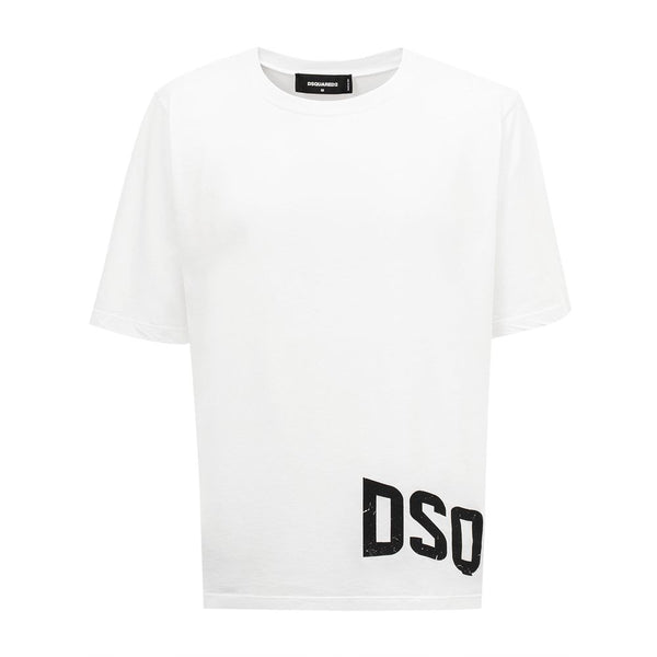 Dsquared² White Cotton T-Shirt