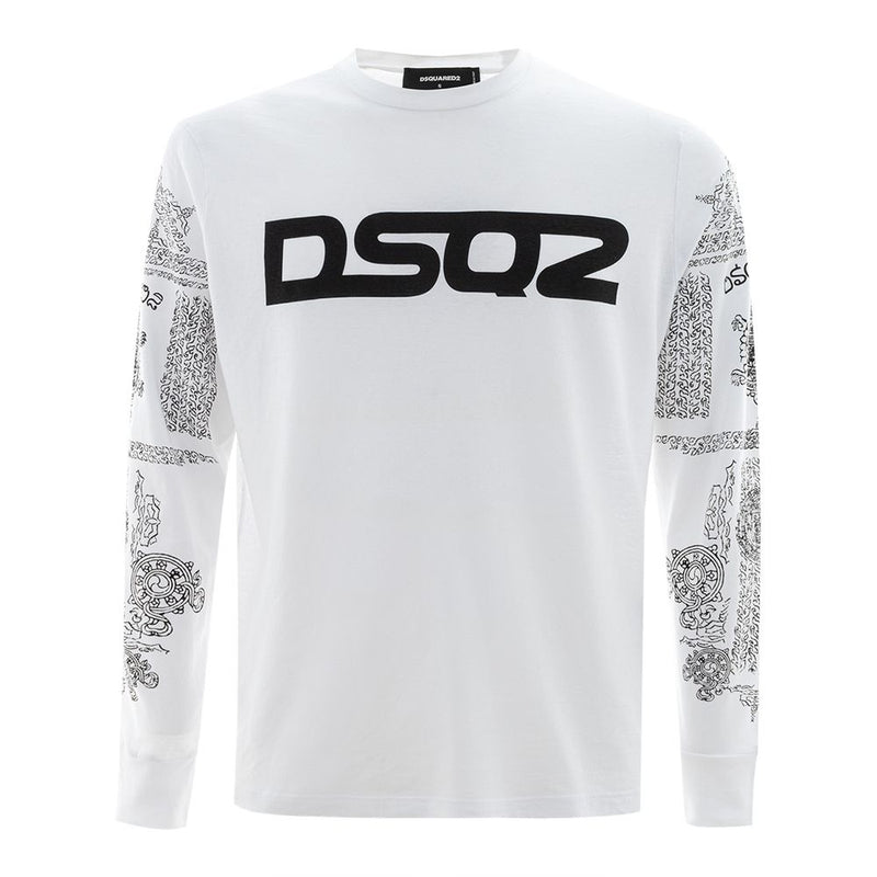 Dsquared² White Cotton T-Shirt