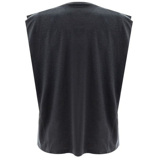 Dsquared² Sleek Cotton Black Tee for the Modern Man