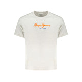 Pepe Jeans Gray Cotton T-Shirt