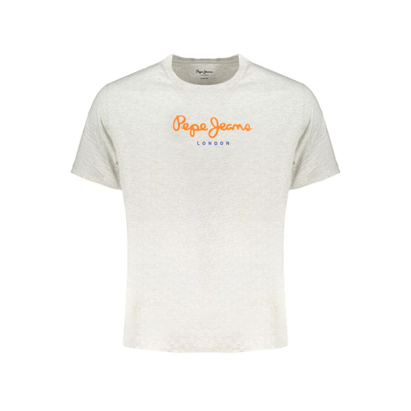 Pepe Jeans Gray Cotton T-Shirt