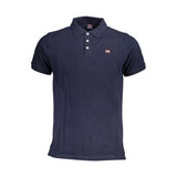 Norway 1963 Blue Cotton Polo Shirt