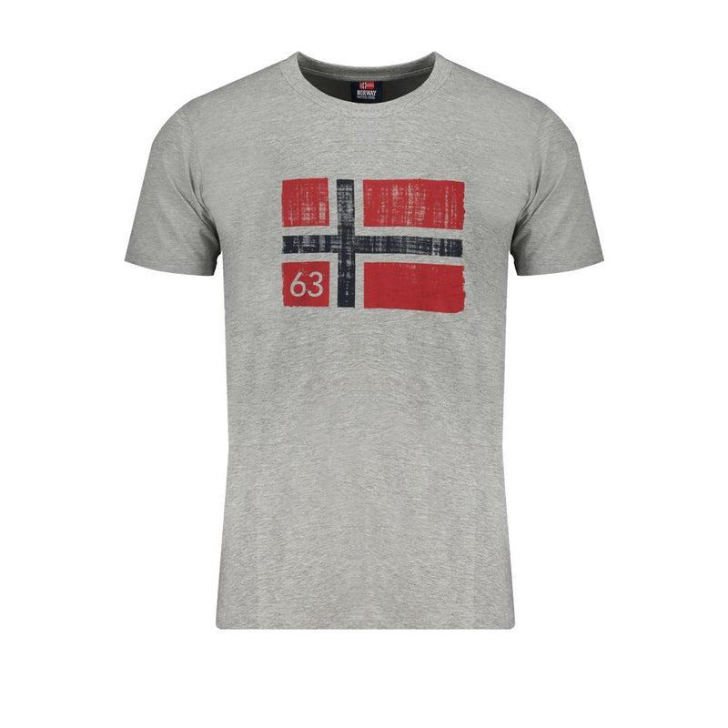 Norway 1963 Gray Cotton T-Shirt