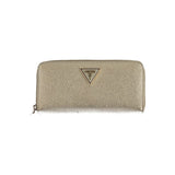 Guess Jeans Elegant Gold Meridian Zip Wallet