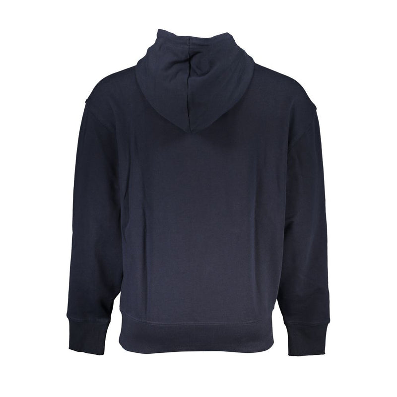 Hugo Boss Blue Cotton Sweater