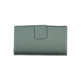 Coccinelle Elegant Green Leather Double Wallet