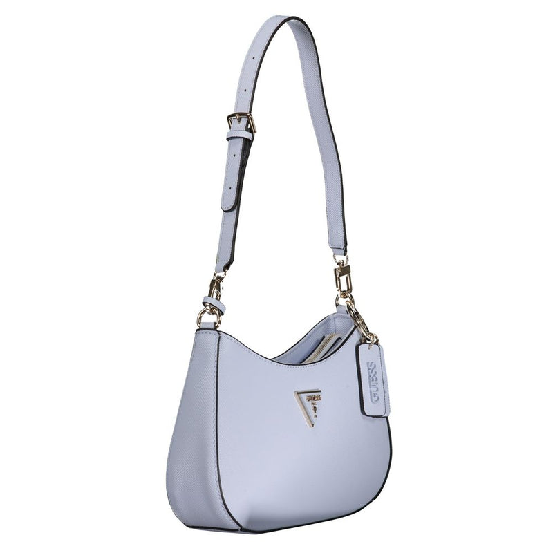 Guess Jeans Light Blue Polyethylene Handbag