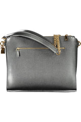 Guess Jeans Chic Black Polyurethane Shoulder Bag