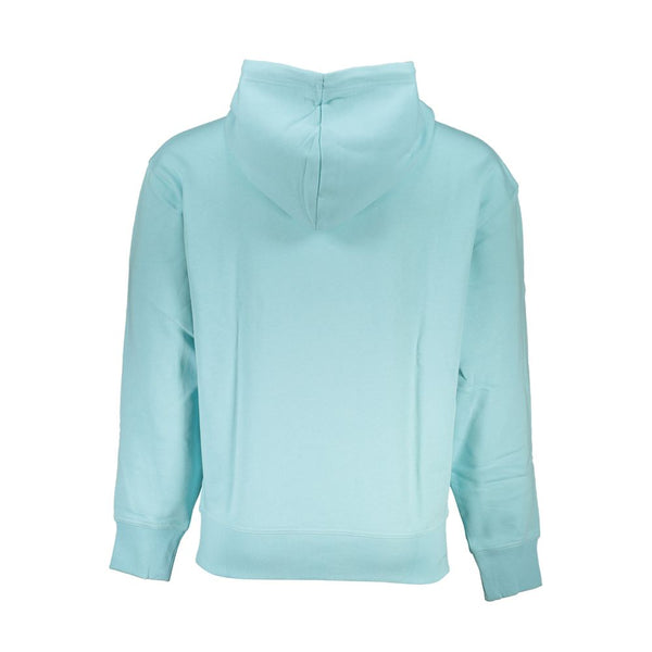 Hugo Boss Light Blue Cotton Sweater