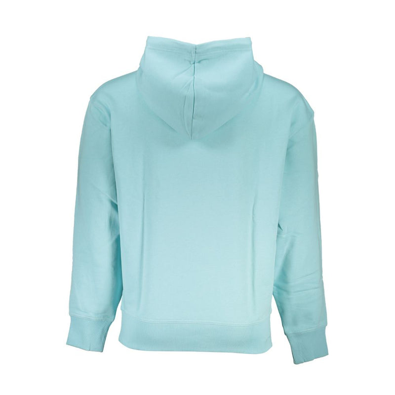 Hugo Boss Light Blue Cotton Sweater