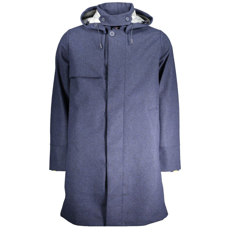 K-WAY Blue Polyester Jacket