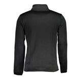 Norway 1963 Sleek Black Long Sleeve Zip Sweatshirt