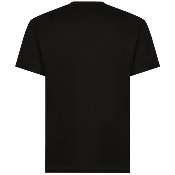 Dolce & Gabbana Black Cotton T-Shirt