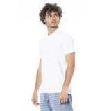 Iceberg White Cotton Polo Shirt