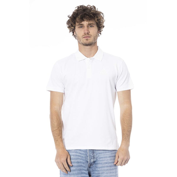 Iceberg White Cotton Polo Shirt