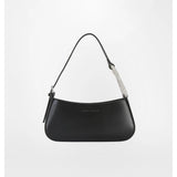 Chiara Ferragni Black Fabric Shoulder Bag