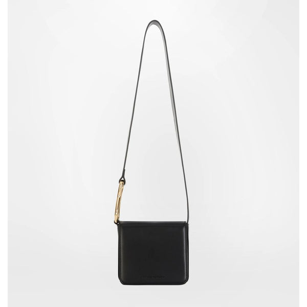 Chiara Ferragni Black Fabric Crossbody Bag