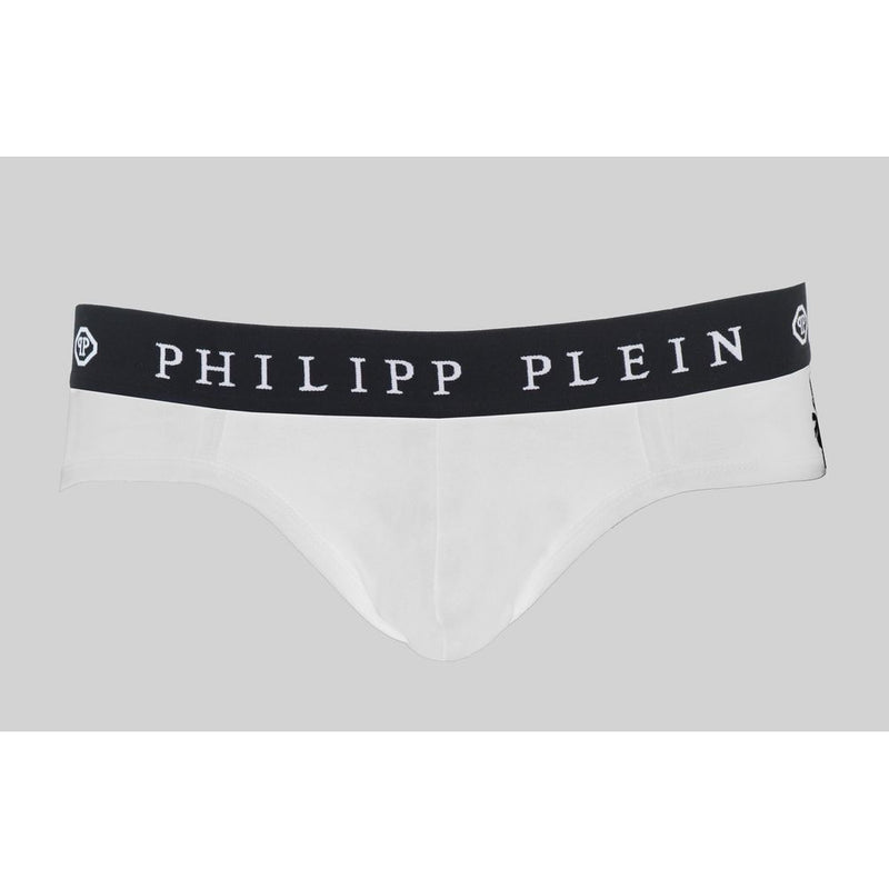 Philipp Plein Elevated White Boxer Shorts Twin-Pack